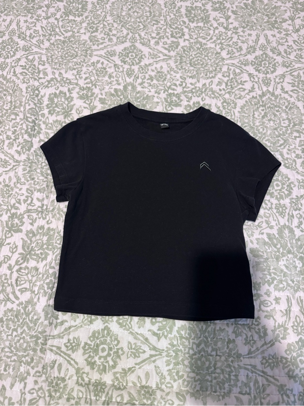 Oner Active Black Crop Tee
